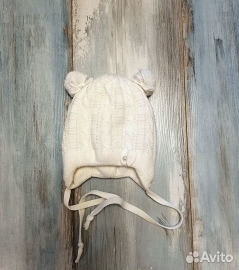 Шапка зимняя для девочки р-р 38-40