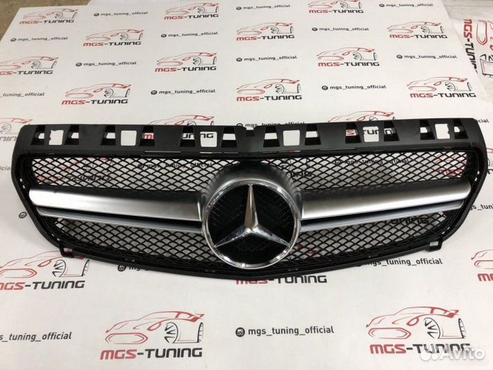 Решетка радиатора Mercedes a-class w176 a45 AMG