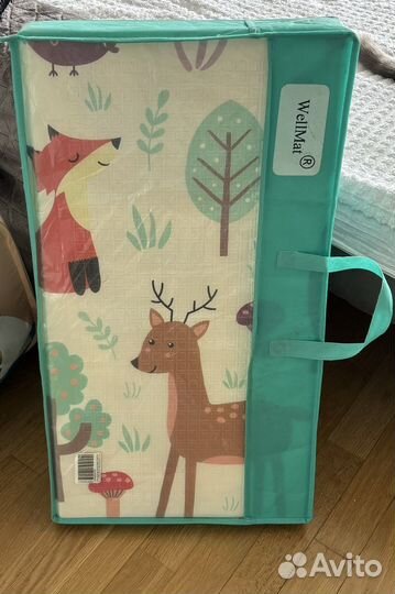 Коврик детский двухсторонний