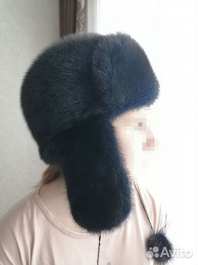Шапка норковая для девочки
