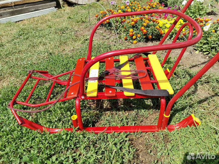 Детские зимние санки