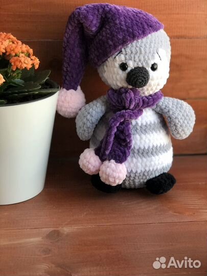 Вязаные игрушки ручной работы