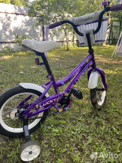 Детский велосипед для девочки navigator lucky