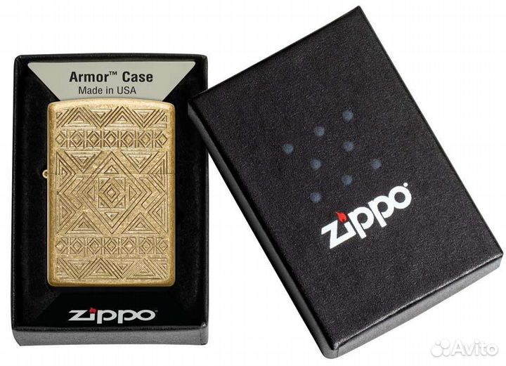 Зажигалка Zippo Armor - Tribal design