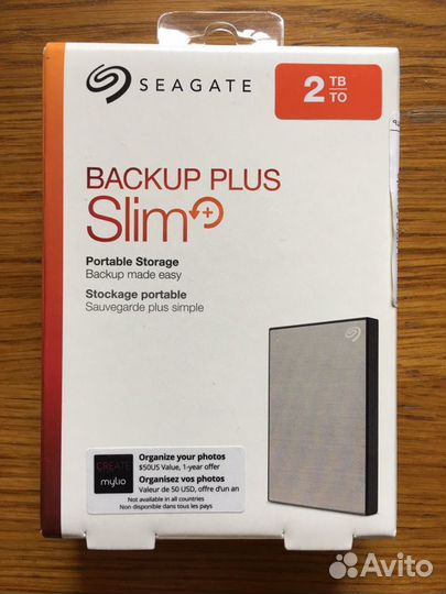 Жёсткий диск seagate 2 Tb новый