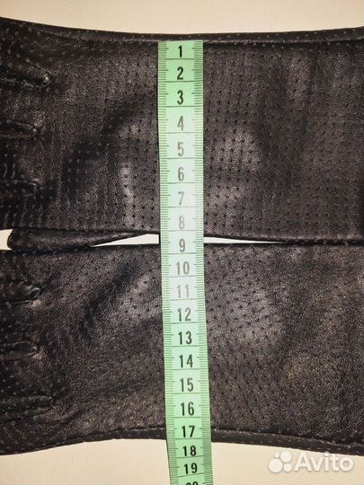 Перчатки длинные кожа 7 р