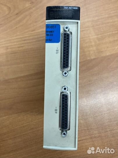 Модуль аналогового ввода tsxaey1600 / tsxasy410