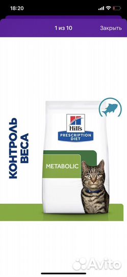 Корм для кошек сухой и влажный