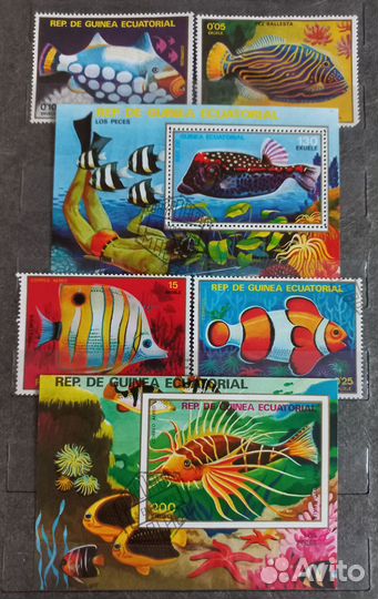 Почтовые марки Африки, Ближнего Востока, Китая