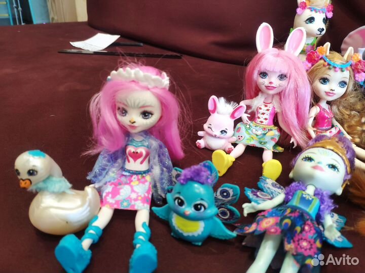 Куклы Enchantimals с питомцами