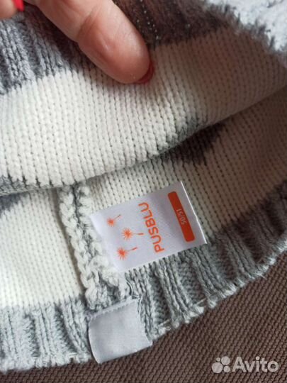 Шапка для девочки 50 52см