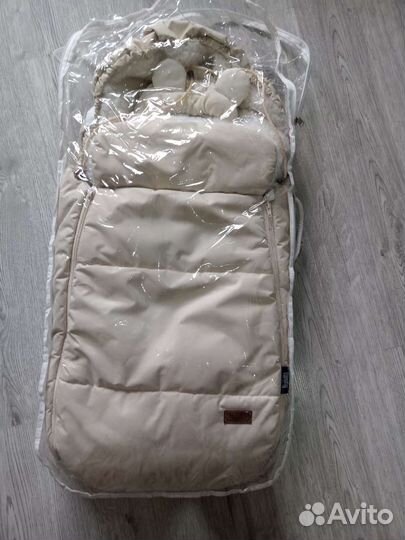 Конверт в коляску на овчине