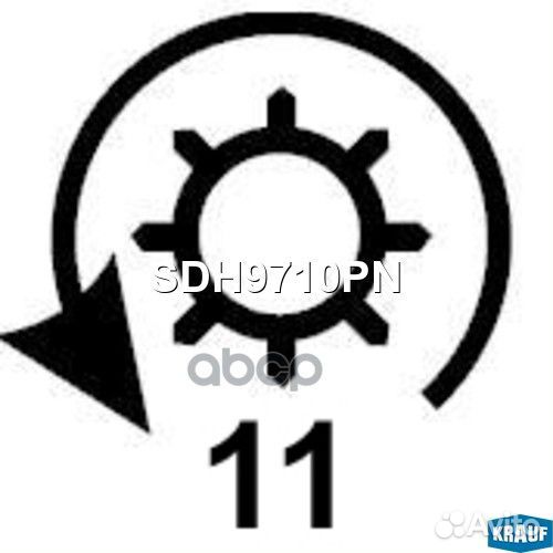 Бендикс стартера 132 мм krauf SDH9710PN Krauf