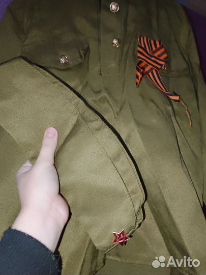 Детская военная форма для девочки