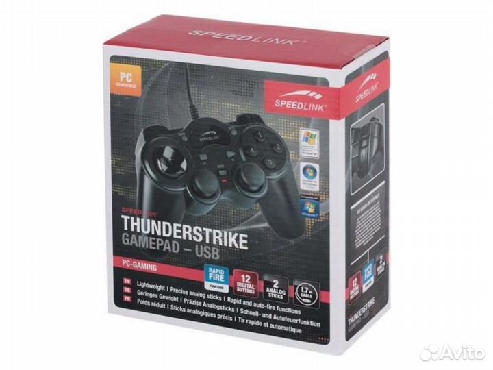 Геймпад Speed-Link Thunderstrike с гарантией