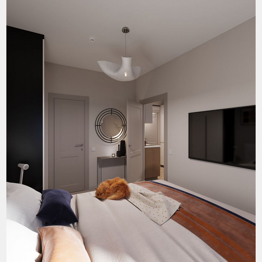 2-к. квартира, 51 м², 2/25 эт.