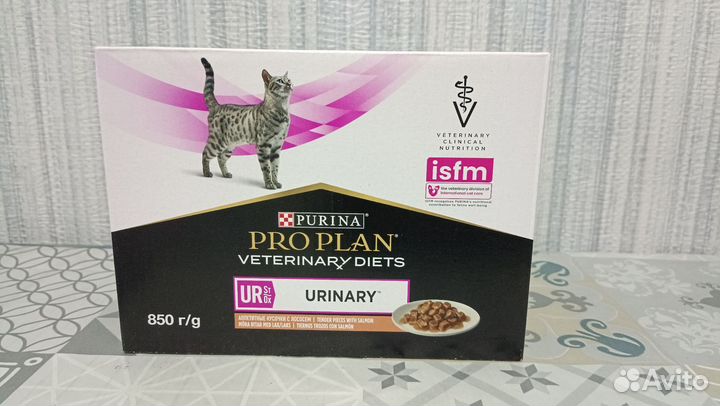 Pro plan Veterinary diets Urinary паштет 24*195гр
