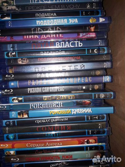 Blu RAY фильмы диски