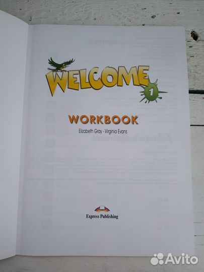 Учебник англ.языка Welcome1 Workbook тетрадь