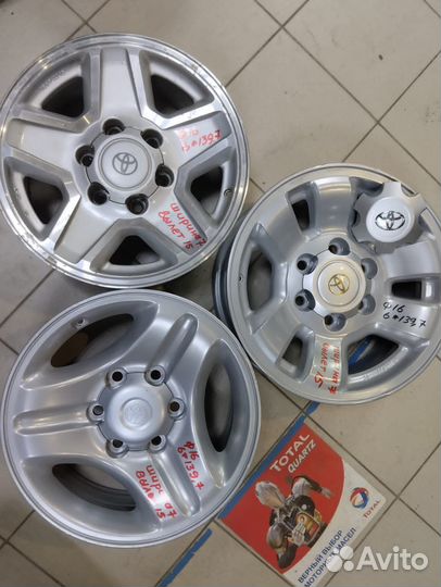 Диски на r16 6*139.7