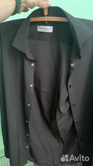 Рубашка мужская черная