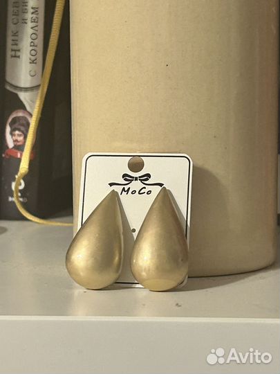 Сережки капли