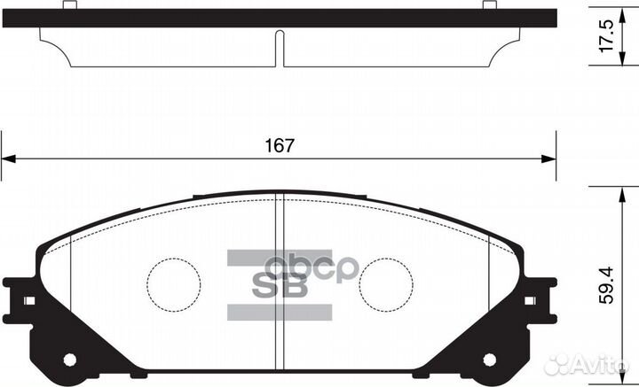 SP2137SNS колодки дисковые п Lexus RX/Highlande