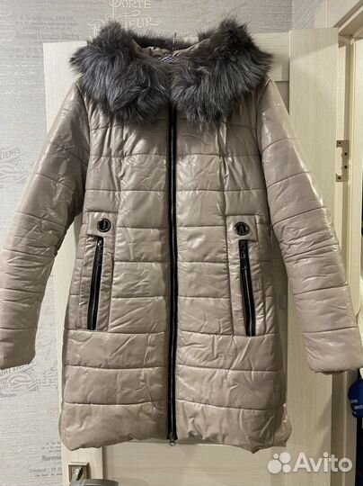 Куртка из экокожи zara