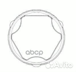 Пыльник ШРУСа 303958 GKN (Loebro)
