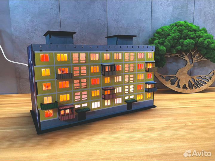 Ночник пятиэтажка