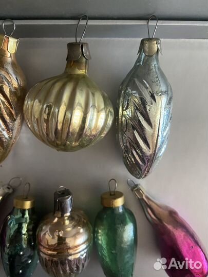 Елочные игрушки СССР
