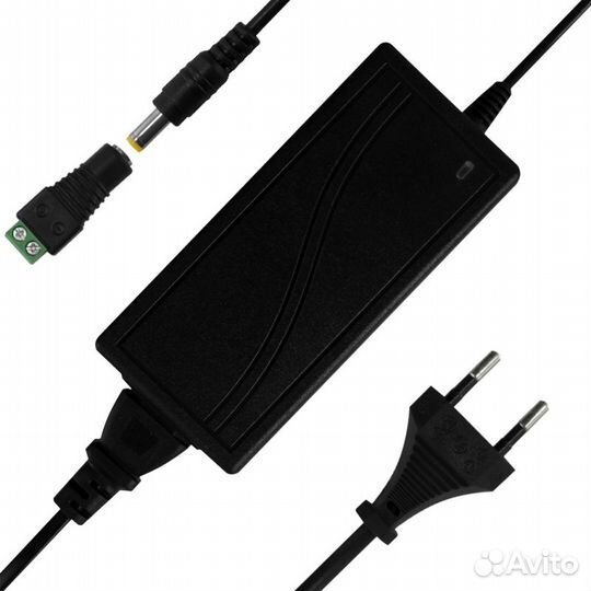 Блок питания для камер видеонаблюдения 12в 5а