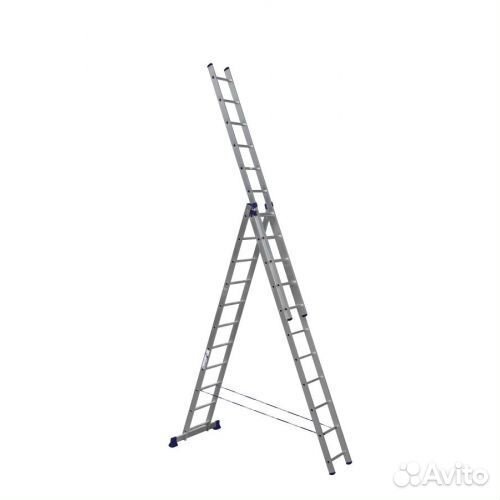 Лестница раздвижная алюминиевая