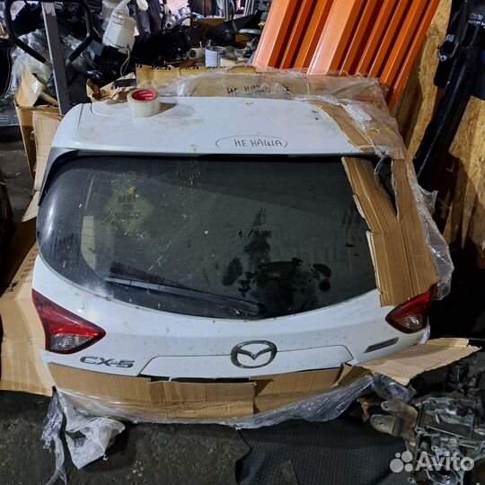 Дверь Багажника Mazda CX5 l Белый Перламутр
