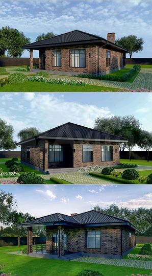 Коттедж 141 м² на участке 5 сот.