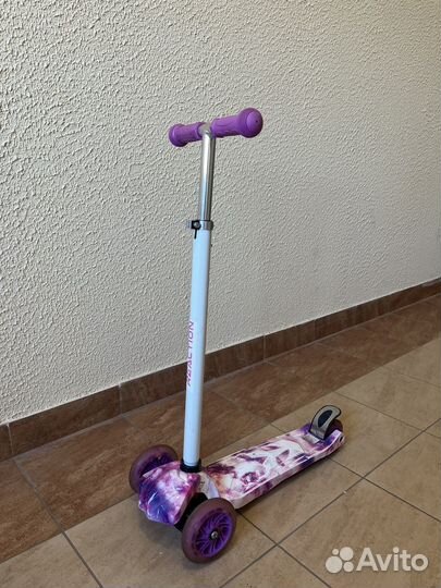 Самокат детский трехколесный бу
