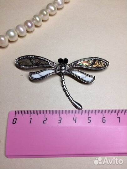 Брошь Стрекоза удивительная