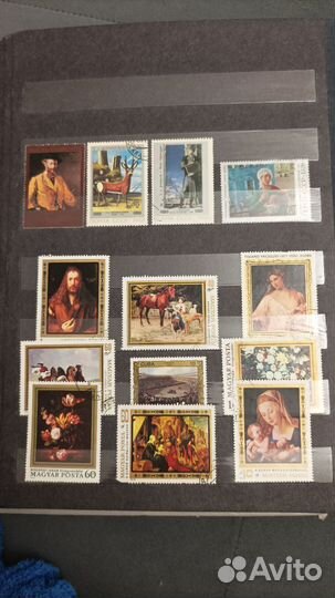 Альбом с почтовыми марками