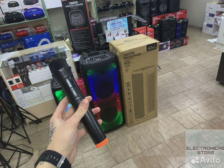 Портативная Колонка Speaker ZQS12202 160 Watt