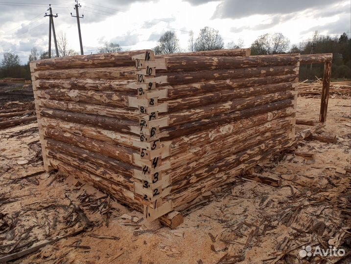 Сруб бани в наличии