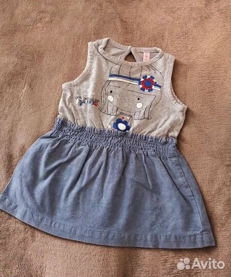 Вещи пакетом на девочку 3-6 месяцев