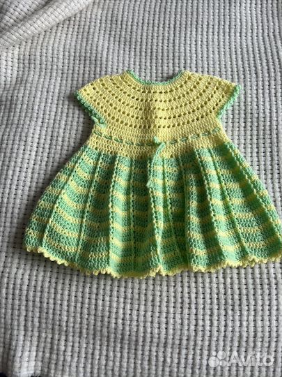 Вязаная детская одежда