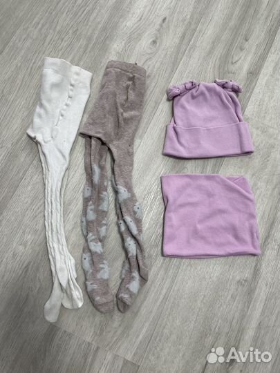Пакет вещей на девочку 80-86