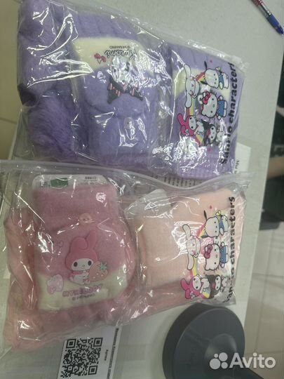 Перчатки детские для девочки куроми мелоди набор