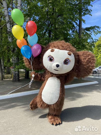 Аниматор. Поздравление от Чебурашки, зайки, панды