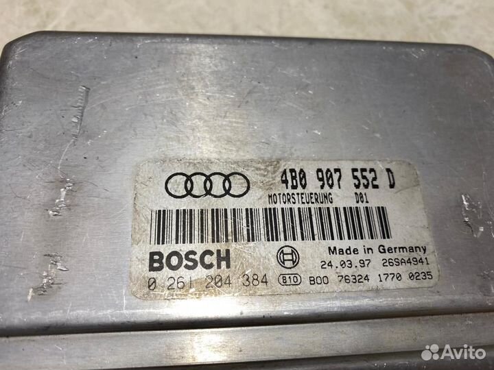 Блок управления двигателем (эбу) audi А6 С5