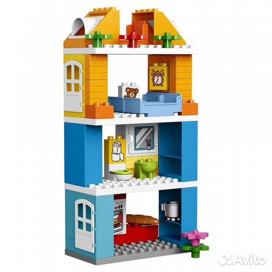 Lego duplo семейный дом с машинкой
