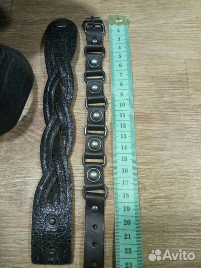 Браслеты кожа винтаж