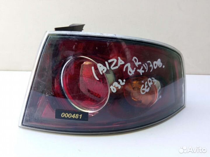 Фонарь задний правый Seat Ibiza 3