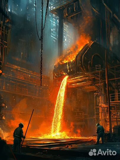 Картина на холсте с подрамником